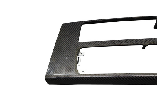 14-17 Maserati Quattroporte Front Center Console Cover Trim Carbon 670021478 Oem