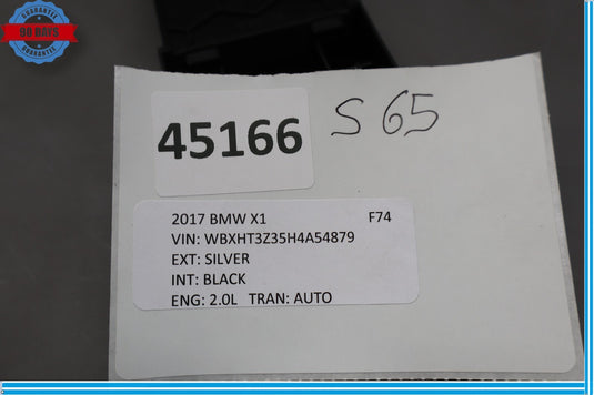 16-21 BMW X1 F48 Smartphone Mobile Phone Base Plate Holder Cradle Cover Oem