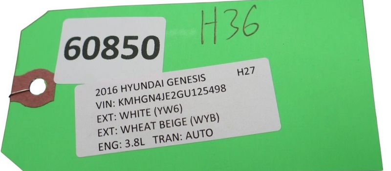 Load image into Gallery viewer, 15-17 Hyundai Genesis Rear Left or Right Seat Head Rest Headrest 89700B1010 Oem
