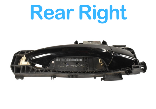 10-13 Mercedes W212 E350 E250 E550 Rear Right Side Exterior Door Handle Oem