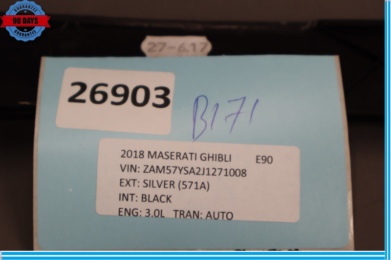 Load image into Gallery viewer, 14-21 Maserati Ghibli Left Driver Side A Pillar Lower Trim Cover Oem
