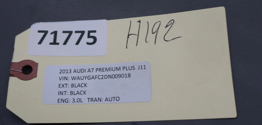 11-18 Audi A7 Quattro S8 Body Comfort Access Control Module Unit ECU BCM Oem