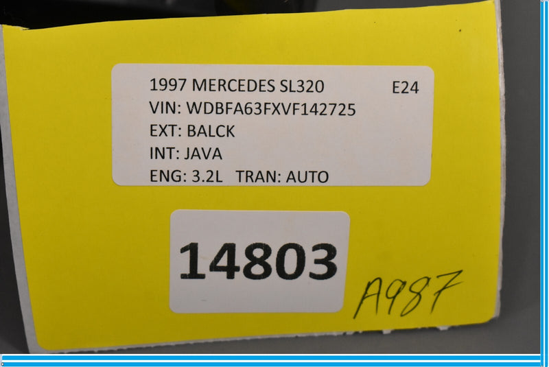 Load image into Gallery viewer, 90-02 Mercedes SL320 SL500 R129 Rear Right Passenger Side Soft Top Flap Trim Oem
