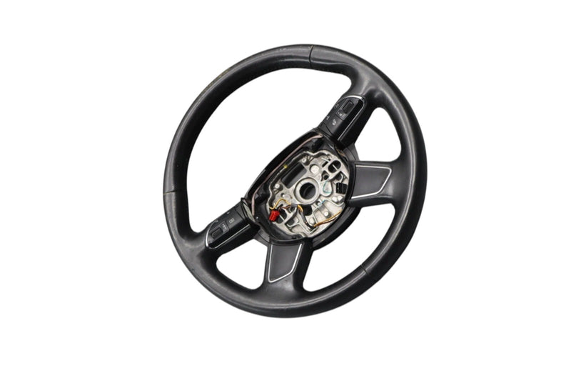 Load image into Gallery viewer, 12-18 Audi A6 4 Spoke Steering Wheel W/ Control Switches Black Oem
