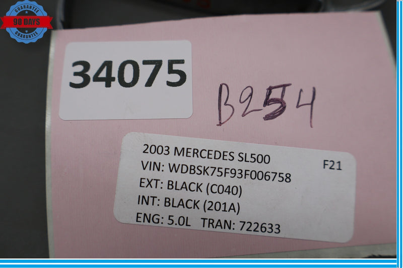 Load image into Gallery viewer, 03-08 Mercedes R230 SL500 Gear Stick Selector Metal Trim Surround Oem
