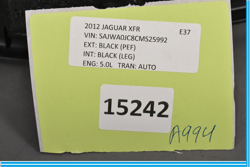 Load image into Gallery viewer, 10-15 Jaguar XF XFR X351 Rear Right Side Door Sill Scuff Step Plate Trim Oem
