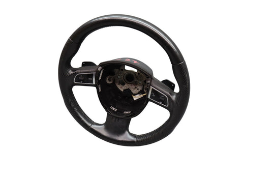 09-12 AUDI A4 A4 Quattro Front Steering Wheel Assembly W/ Control Switches Oem