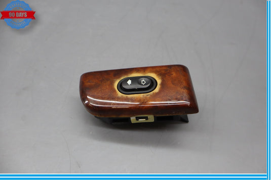 97-06 Jaguar XK8 XKR X100 Front Right Window Control Switch Regulator Wood Oem