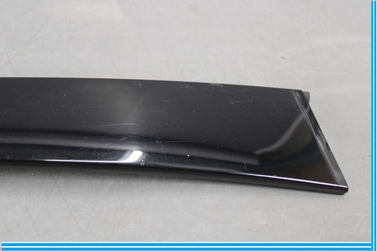 11-18 Audi A8 Rear Left Driver Exterior Door B Pillar Molding Trim Black Oem