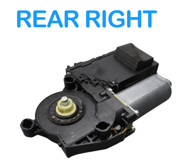 Load image into Gallery viewer, 06-09 Bentley Continental Rear Right Window Regulator Motor 3W5959704A OEM
