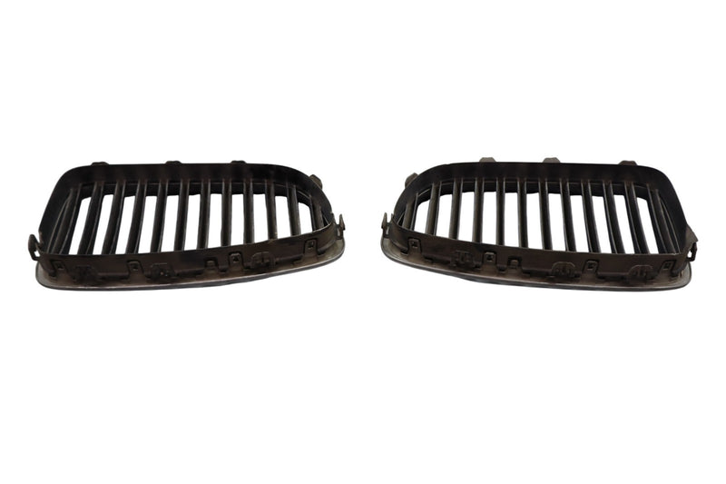 Load image into Gallery viewer, 11-13 BMW 528i 535i Front Left &amp; Right Kidney Hood Radiator Grille Chrome Oem
