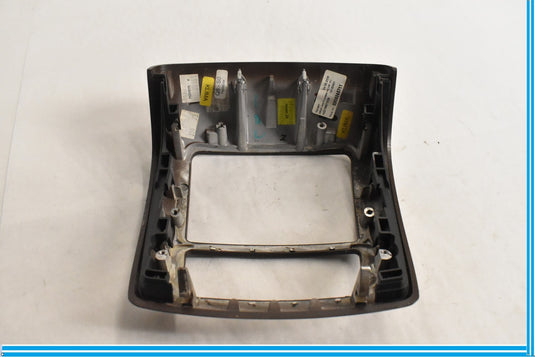 07-13 Mercedes W221 S63 Rear Center Console A/C Air Vent Trim Wood OEM