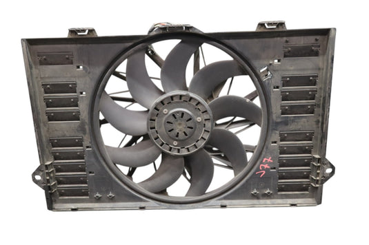 10-16 Porsche Panamera 970 Engine Cooling Radiator Fan Motor Assembly Oem