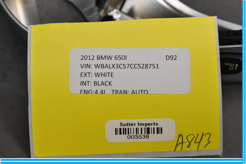 Load image into Gallery viewer, 12-19 BMW F12 640i 650i Left Driver Side Seat Backrest Recline Switch Oem
