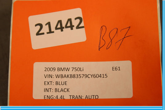 09-15 BMW 750Li F01 F02 Antenna Aerial Suppression Filter Unit Oem