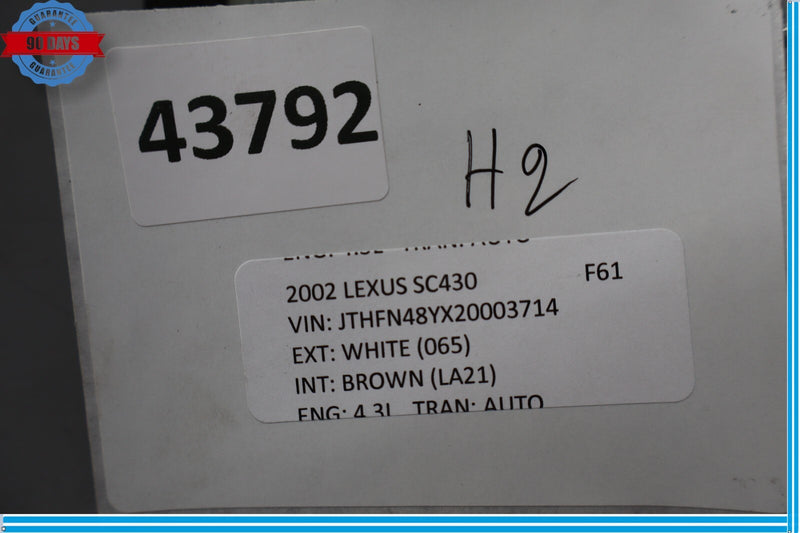 Load image into Gallery viewer, 02-10 Lexus SC430 Anti Theft Warning Alarm Control Module 89730-24060 Oem
