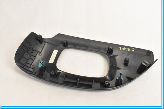 10-19 Jaguar XJ XJR X351 Front Left Seat Control Switch Trim Cover Black Oem