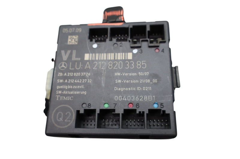 Load image into Gallery viewer, 08-18 Mercedes W212 C300 E350 Front Left Driver Side Door Control Module Oem
