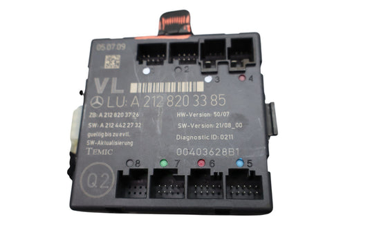 08-18 Mercedes W212 C300 E350 Front Left Driver Side Door Control Module Oem