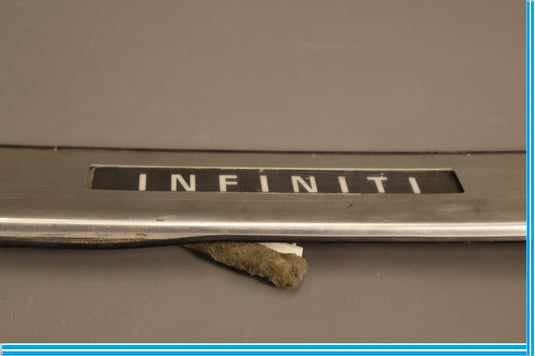 11-17 Infiniti QX56 QX80 Front Left Driver Side Sill Scuff Illuminated Plate Oem