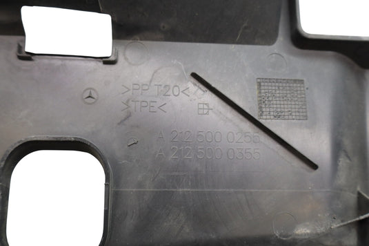 10-13 Mercedes W212 E350 E400 Front Upper Radiator Support Cover Air Duct Oem