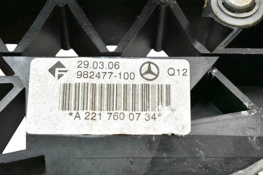 07-13 Mercedes W221 S550 S400 Rear Left Side Exterior Door Handle Keyless Go Oem