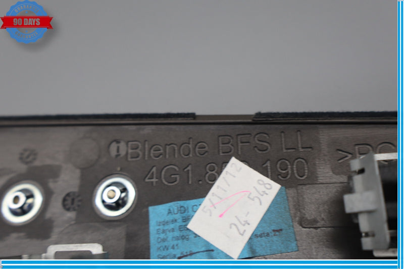 Load image into Gallery viewer, 12-15 Audi A6 Front Dash Right Side Molding Trim Wood Grain 4G1853190K Oem
