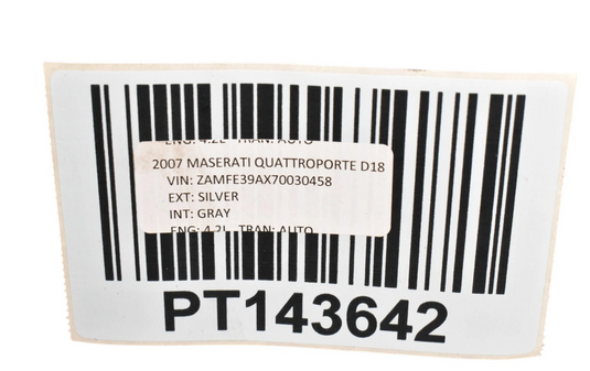 06-08 Maserati Quattroporte Rear Right Side Spindle Knuckle Hub 980139916 Oem