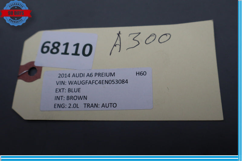 Load image into Gallery viewer, 12-18 Audi A6 Front Right Passenger Side Door Trim Cover Panel Black Oem
