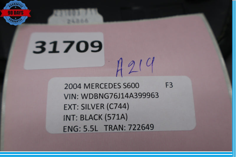 Load image into Gallery viewer, 03-06 Mercedes S600 W220 Left Dashboard Dash Board Trim Cover Vent Oem
