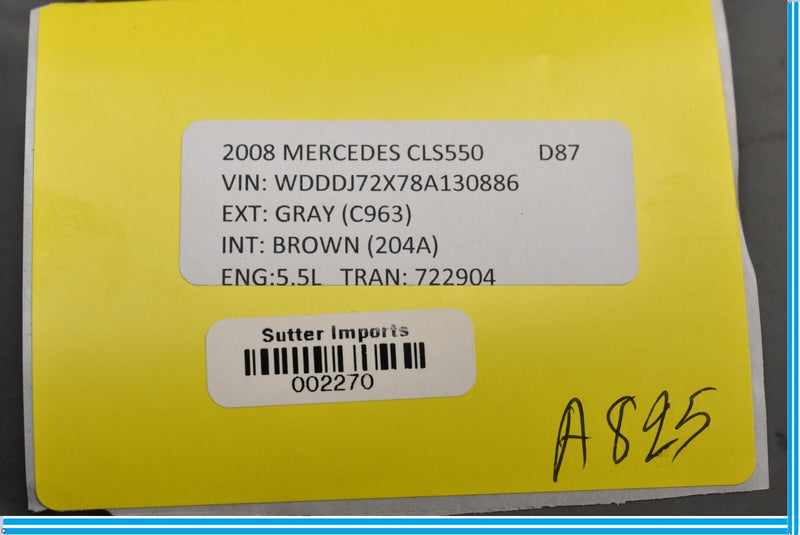Load image into Gallery viewer, 03-09 Mercedes CLS550 E550 W219 Front Right Seat Belt Cover Trim Panel Oem
