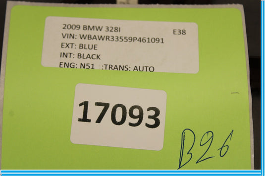 07-13 BMW 335i 328i Front Left Driver Side Dashboard Molding Wood Walnut Oem