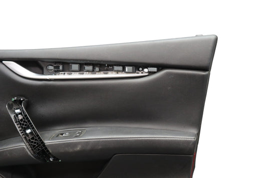 14-22 Maserati Ghibli M157 Front Right Passenger Side Interior Door Panel Oem