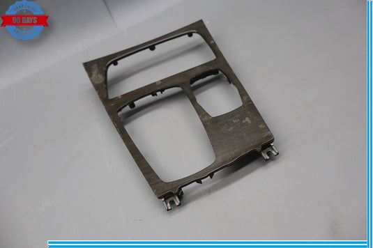 09-15 BMW 740i 750Li xDrive Front Center Console Shifter Trim Bezel Wood Oem