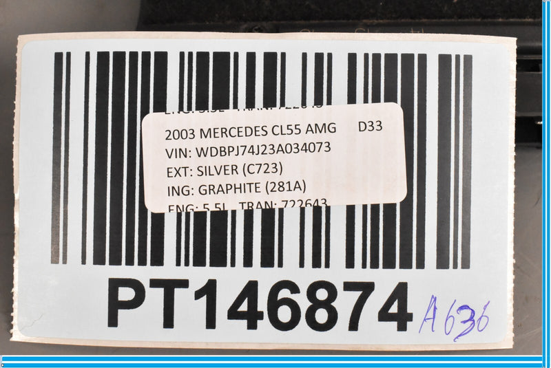 Load image into Gallery viewer, 00-06 Mercedes CL500 CL55 AMG W215 Front Right Seat Memory Control Module Oem

