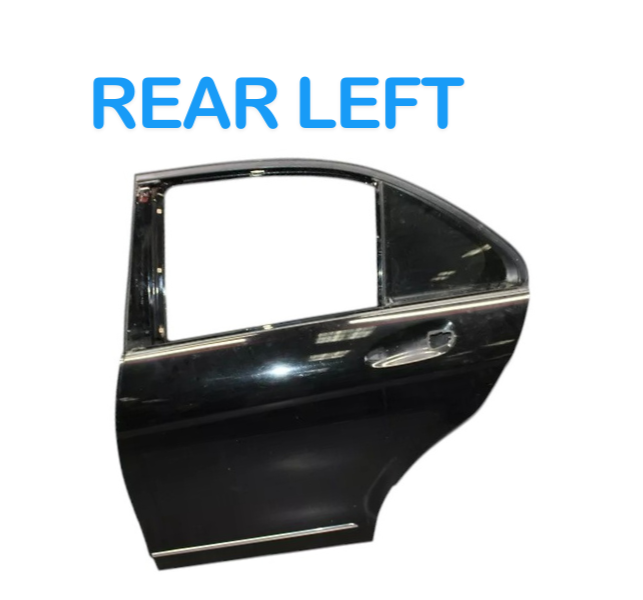 Load image into Gallery viewer, 08-14 Mercedes C250 W204 C300 C350 Rear Left Driver Side Door Shell Black OEM
