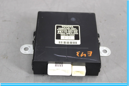 07-09 Lexus LS460 Rear Left Side Seat Mounted Position Control Module Oem