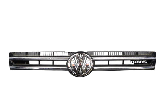 11-14 Volkswagen Touareg Front Bumper Upper Radiator Grill Grille W/ Emblem Oem