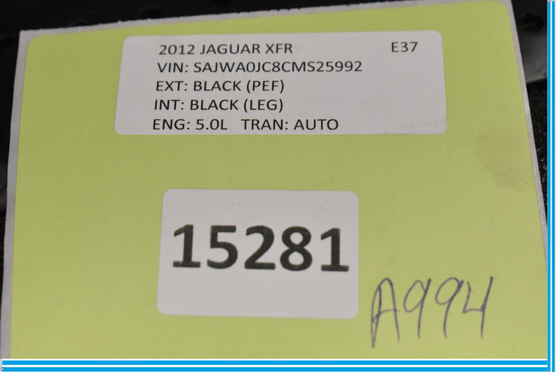 Load image into Gallery viewer, 09-12 Jaguar XF XFR X250 Front Left Driver Side Seat Carpet Cover Oem
