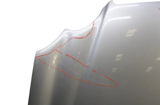 03-08 Mercedes R230 SL500 SL550 SL55 Front Hood Bonnet Cover Shell Panel OEM