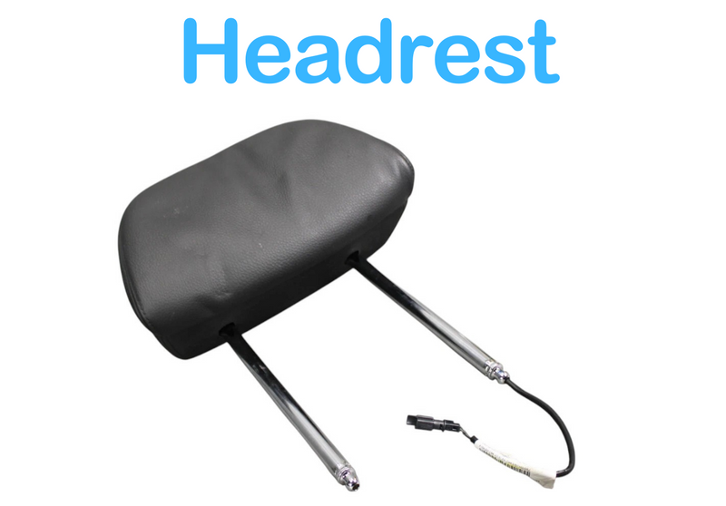 Load image into Gallery viewer, 14-18 BMW X5 F15 Front Right Passenger Side Seat Headrest Head Rest OEM
