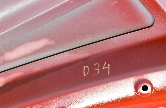 14-19 Mercedes CLA250 C117 Rear Trunk Deck Lid Tailgate Red A1177500075 Oem