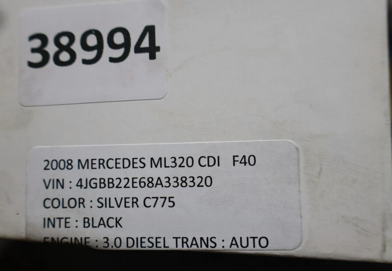 Load image into Gallery viewer, 06-08 Mercedes W164 ML320 ML500 Base Rear Bumper Cover Assembly Silver Oem
