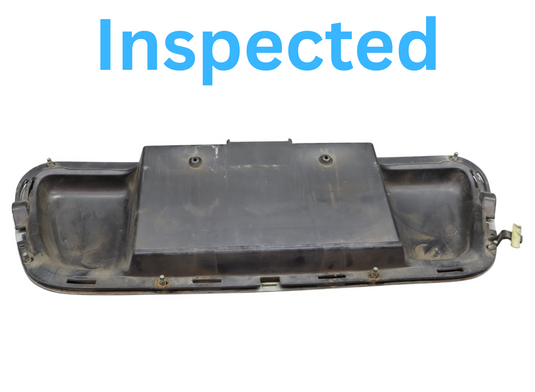 02-05 Ford Thunderbird Rear Bumper License Plate Bracket Holder Oem