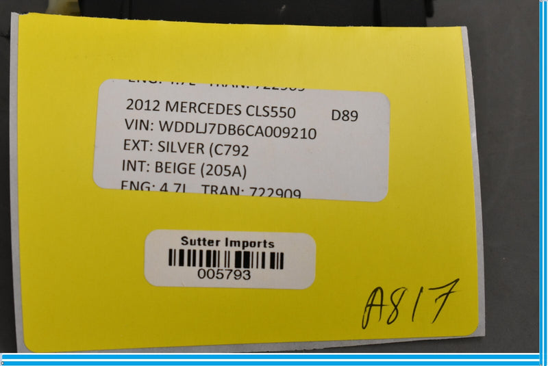 Load image into Gallery viewer, 12-14 Mercedes CLS550 W218 Front Right Side Door Control Module Unit Oem
