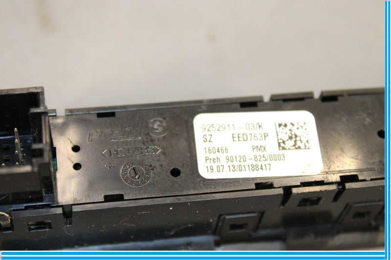 Load image into Gallery viewer, 12-18 BMW 320i 328i F30 Center Console Operating Tracking Switch Sport Oem
