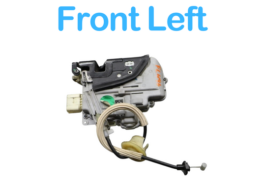 11-18 Volkswagen Touareg Front Left Driver Side Door Latch Lock Actuator Oem