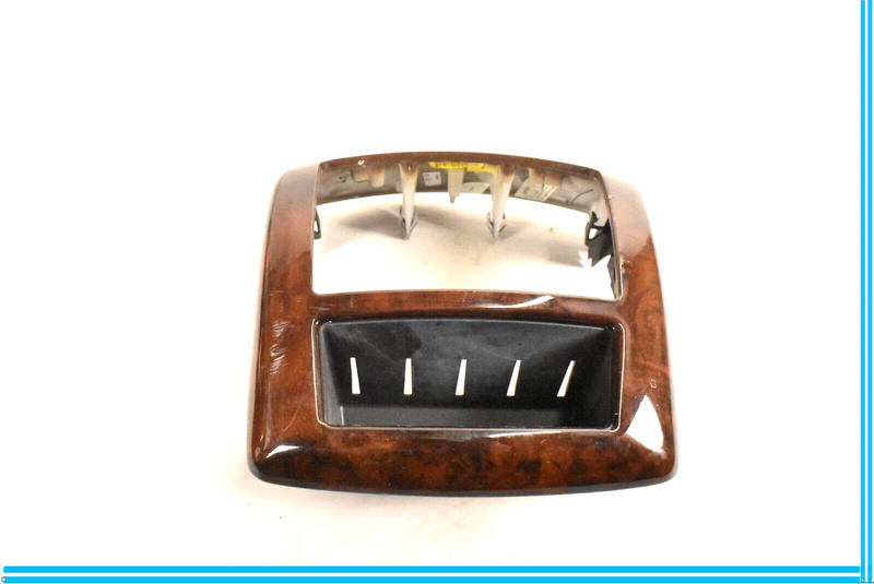 Load image into Gallery viewer, 07-13 Mercedes W221 S400 S63 Center Console Rear AC Control Trim Bezel Wood OEM 
