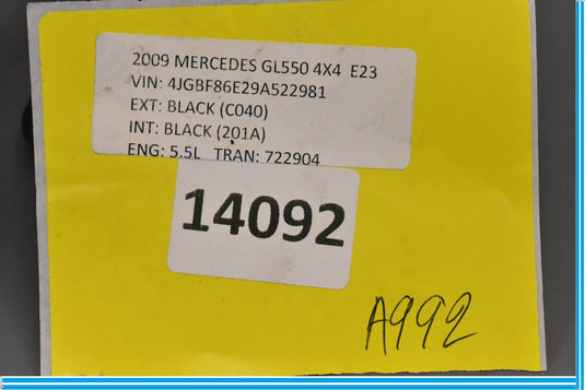 07-12 Mercedes X164 GL550 GL450 Low Tone Horn Siren Signal Oem