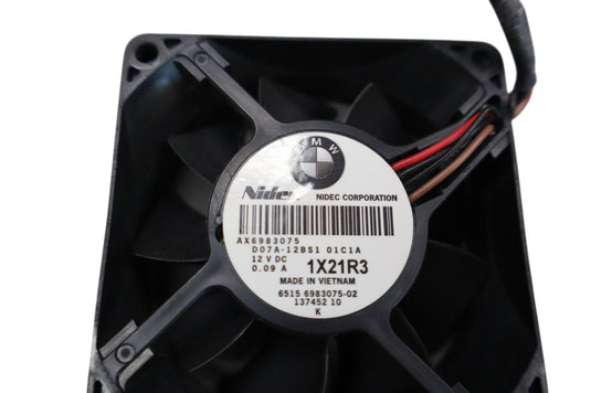 14-16 BMW i3 I01 Hybrid Amplifier Radiator Cooling Fan Motor 65156983075 Oem